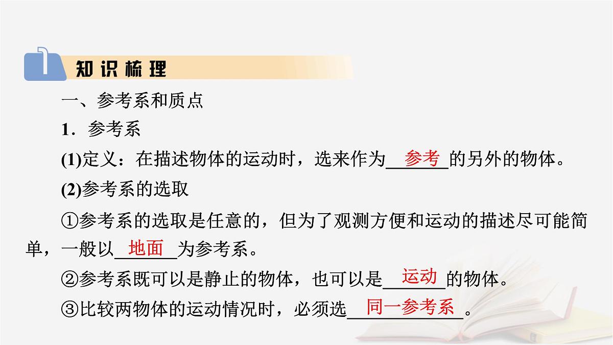 2026届高考物理一轮总复习第1章运动的描述匀变速直线运动的研究第1讲描述运动的基本概念课件第6页