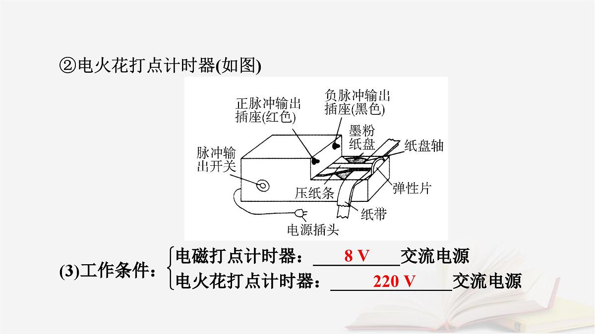 2026届高考物理一轮总复习第1章运动的描述匀变速直线运动的研究第6讲实验一探究小车速度随时间变化的规律课件第7页