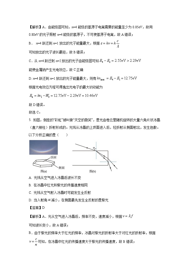 广西壮族自治区来宾市2024-2025学年高二下学期5月期中物理试卷（解析版）第3页