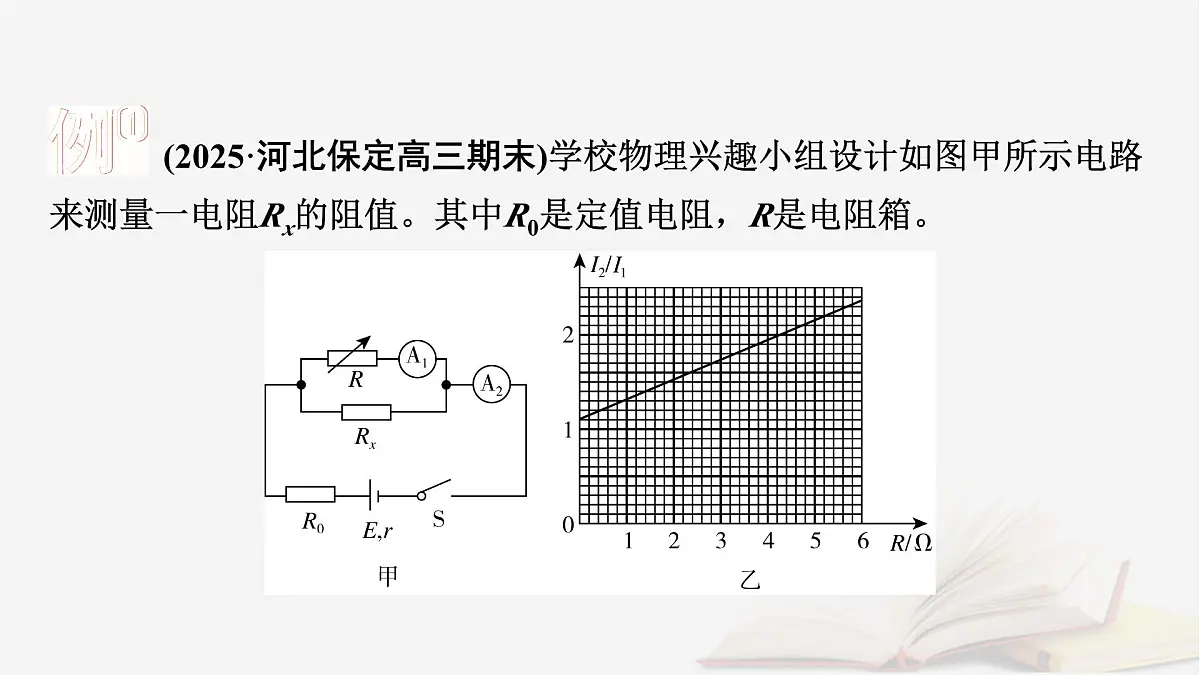 2026届高考物理一轮总复习第10章恒定电流第52讲专题强化十五测量电阻的其他五种方法课件第5页