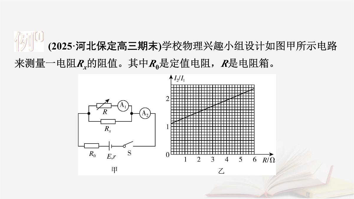 2026届高考物理一轮总复习第10章恒定电流第52讲专题强化十五测量电阻的其他五种方法课件第5页