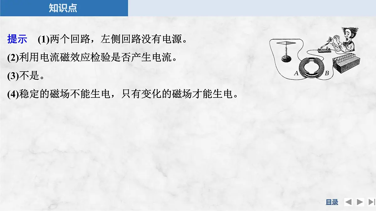 2025-2026学年高中物理粤教版（2019）必修第三册 6.3电磁感应现象 课件第6页
