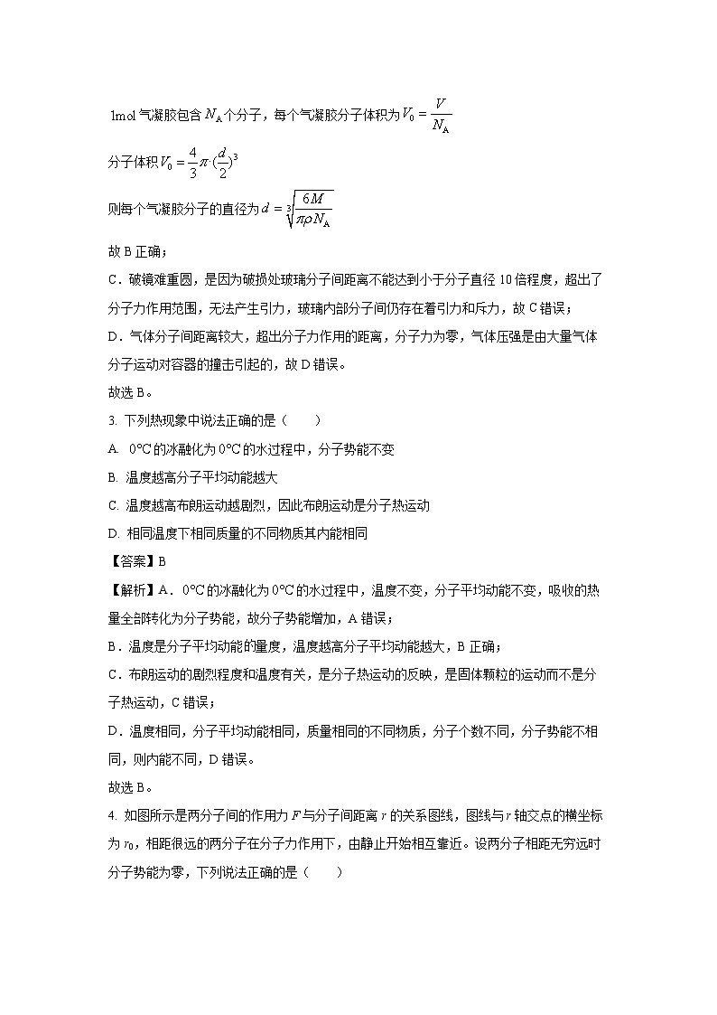 陕西省汉中市联盟学校2024-2025学年高二下学期期中检测物理试卷（解析版）第2页