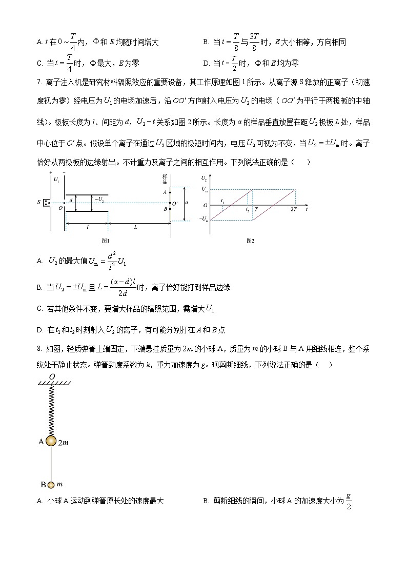 2025年高考真题——物理（甘肃卷） 含答案第3页