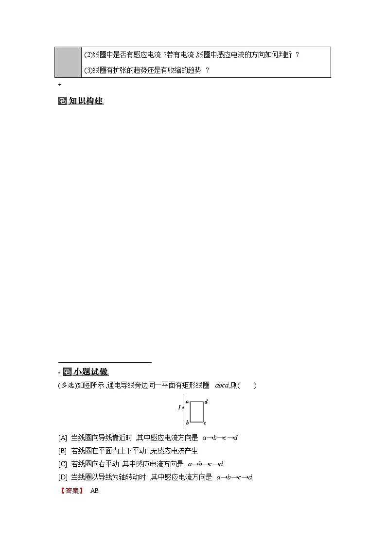 第十二章 第1讲　电磁感应现象　楞次定律练习含答案-高考物理一轮专题第2页