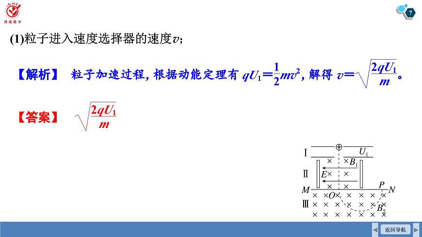 高考物理【一轮复习】课件第一十一章   第四讲　专题强化：洛伦兹力与现代科技第7页