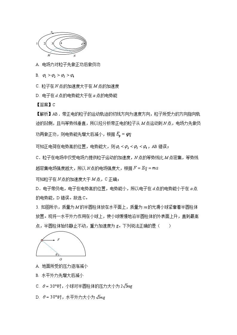 【物理】2025届河南省部分学校高三下学期第四次考试试题（解析版）第2页