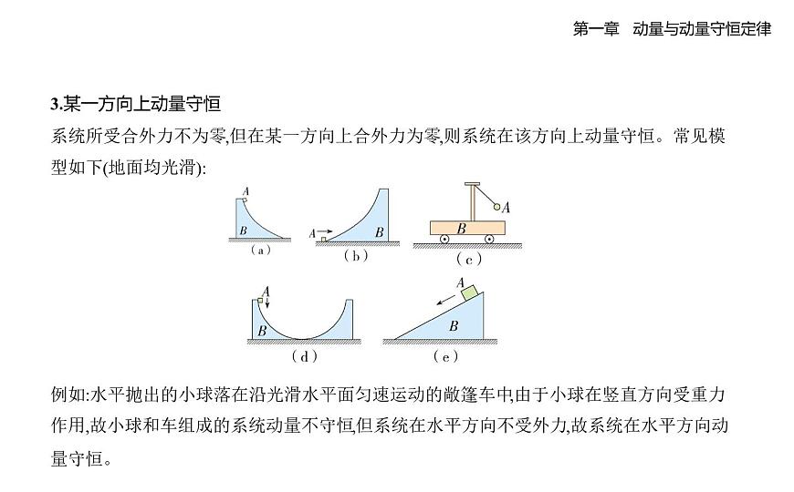 1.3动量守恒定律知识点串讲课件-教科版（2019）高中物理高二上选必 1第8页