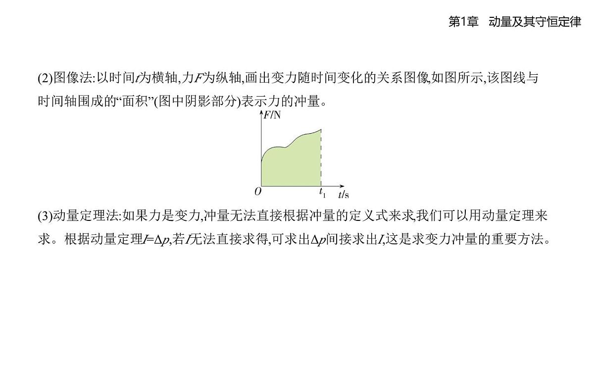 第一章第1节　动量和动量定理知识点串讲课件-鲁科版高中物理高二上学期（选必一）第8页