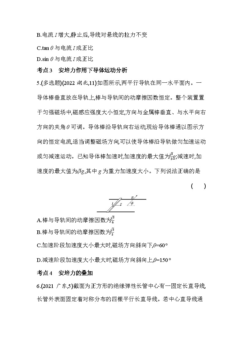 第一章综合拔高练（高考真题演练含答案解析）-人教版高中物理高二上册（选必2）第3页