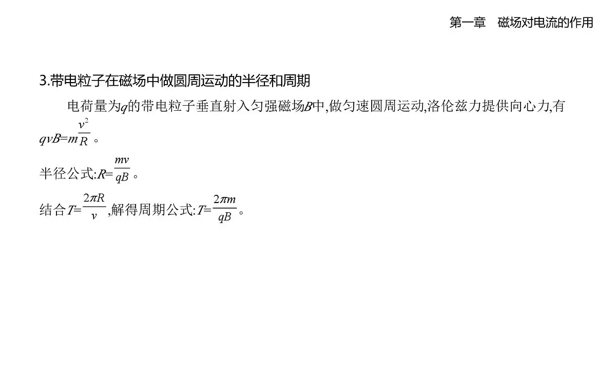 1.3洛伦兹力知识点串讲课件-教科版高中物理高二上学期（选必二）第5页