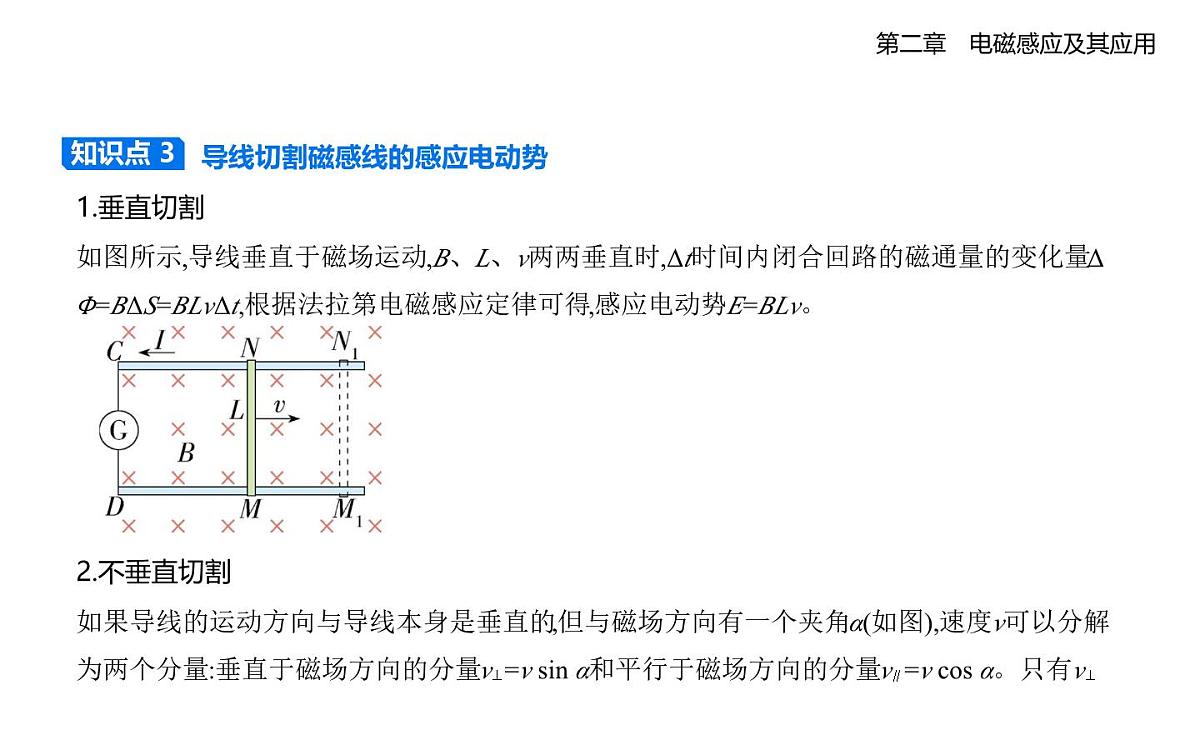2.2法拉第电磁感应定律知识点串讲课件-教科版高中物理高二上学期（选必二）第3页