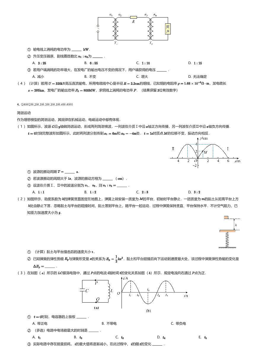 2025年上海徐汇区上海市南洋模范中学高三下学期高考模拟物理试卷（有答案解析）第2页