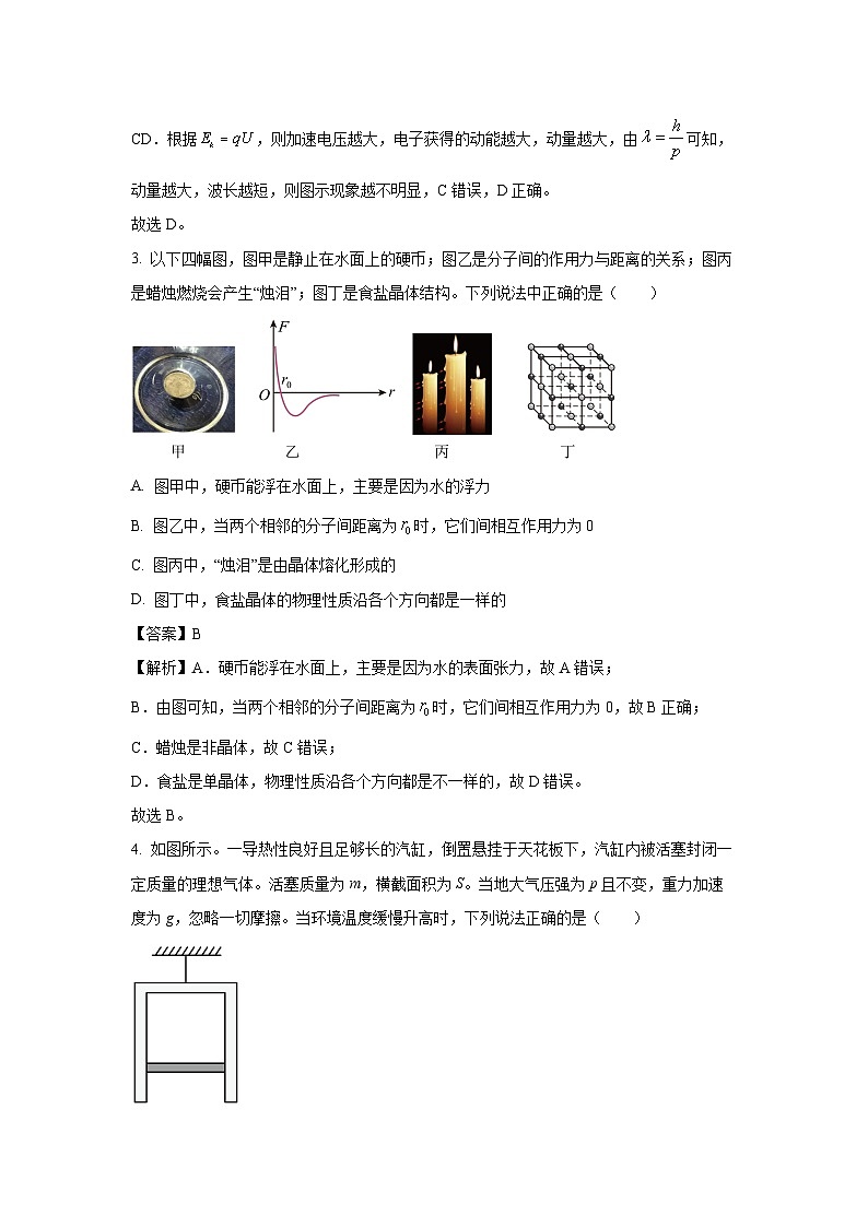 【物理】内蒙古鄂尔多斯市西四旗2023-2024学年高二下学期期末联考试题（解析版）第2页