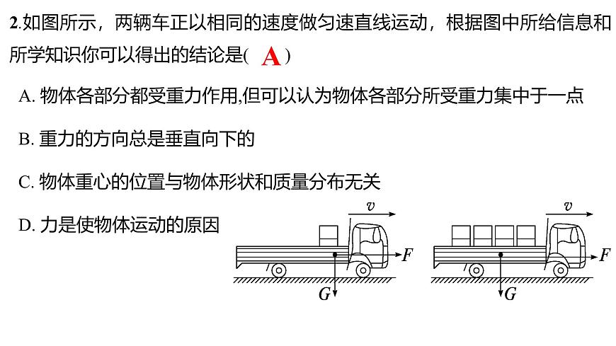 2026届高考物理一轮复习课件：第二章第1节 重力、弹力、摩擦力第6页