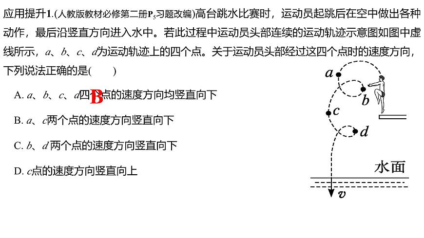 2026届高考物理一轮总复习课件-第四章 第1节 曲线运动 运动的合成与分解第6页