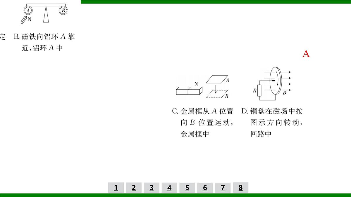 2026届高考物理一轮复习习题及答案解析：第十章　第一讲　电磁感应现象　楞次定律课件PPT第2页