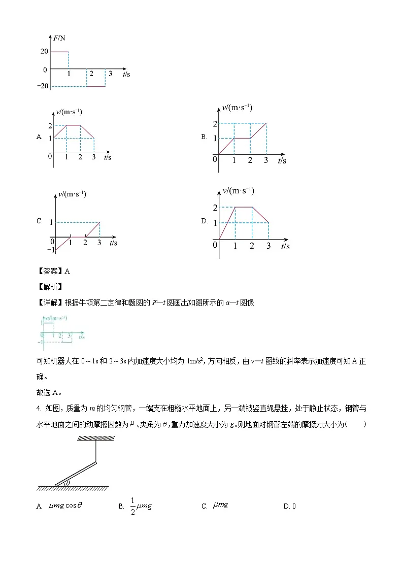 2025年高考陕西、山西、青海、宁夏卷物理真题（解析版）第2页