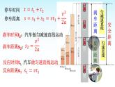 2025-2026学年高中物理粤教版（2019）必修第一册 2.5 匀变速直线运动与汽车安全行驶 课件