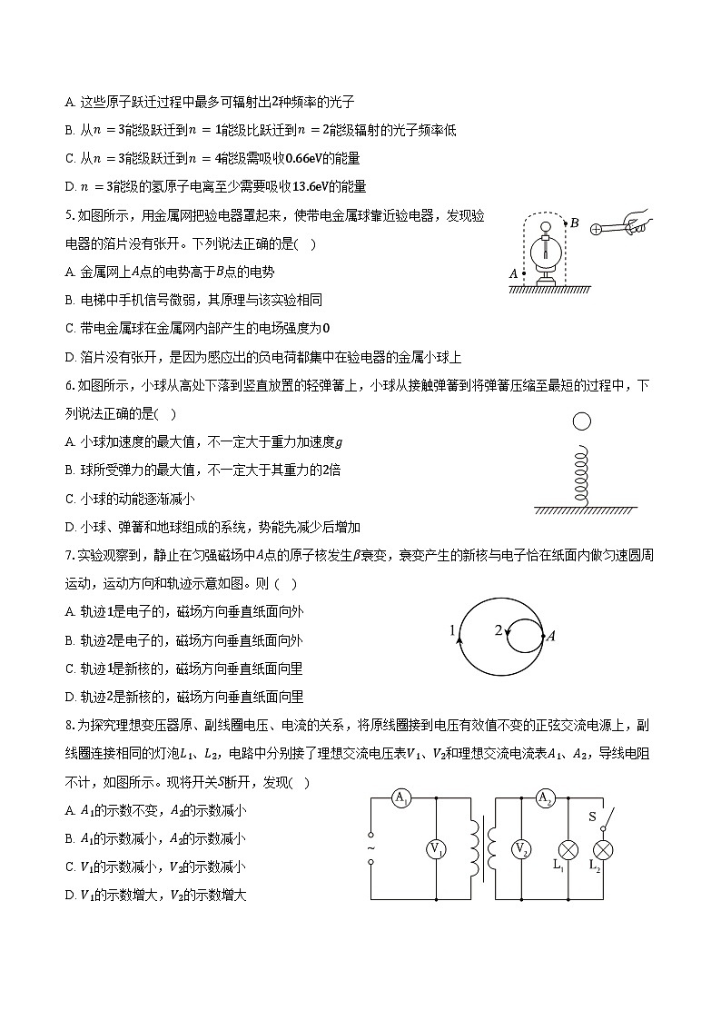 2024-2025学年北京市平谷区高二（下）期末物理试卷（含答案）第2页