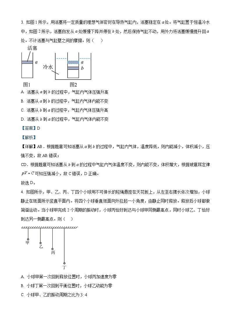 2025年高考四川卷物理真题（解析版）第2页