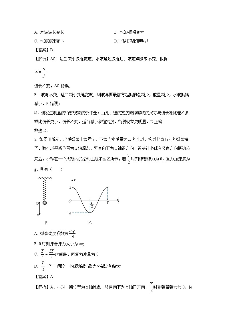 内蒙古鄂尔多斯市西四旗2024-2025学年高二下学期期末考试试题物理试卷（解析版）第3页