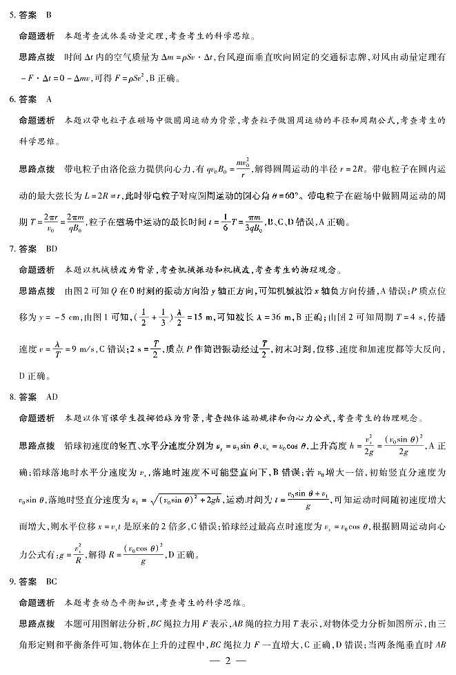【物理DA】天一大联考·湖南省2026届高三年级上学期开学考第2页