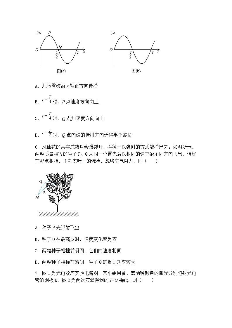 2025届江苏省南京师范大学附属中学高三下学期四模（最后一卷）物理试卷（含答案解析）第3页