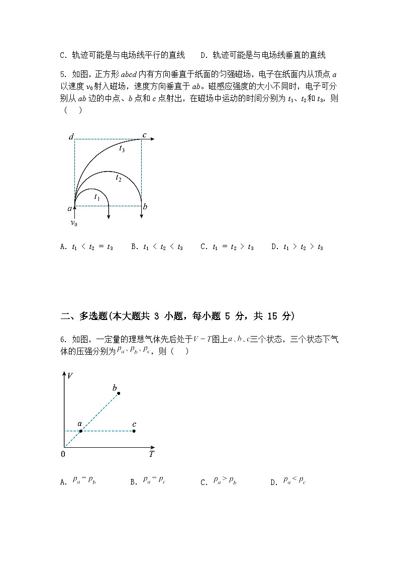 2025年高考课标卷高三下学期物理真题（含答案解析）第2页