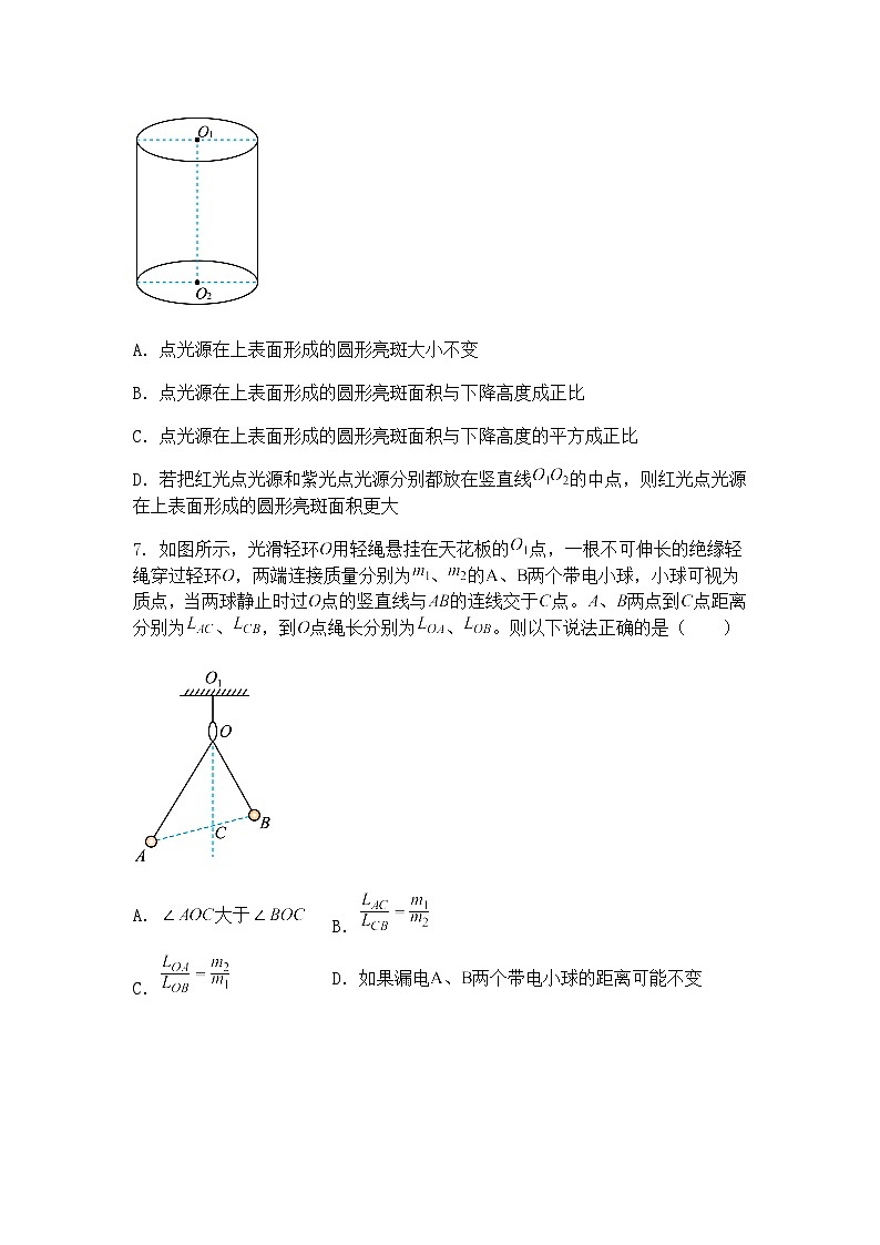 2025届四川省凉山州高三下学期第三次诊断性考试物理试题（含答案解析）第3页