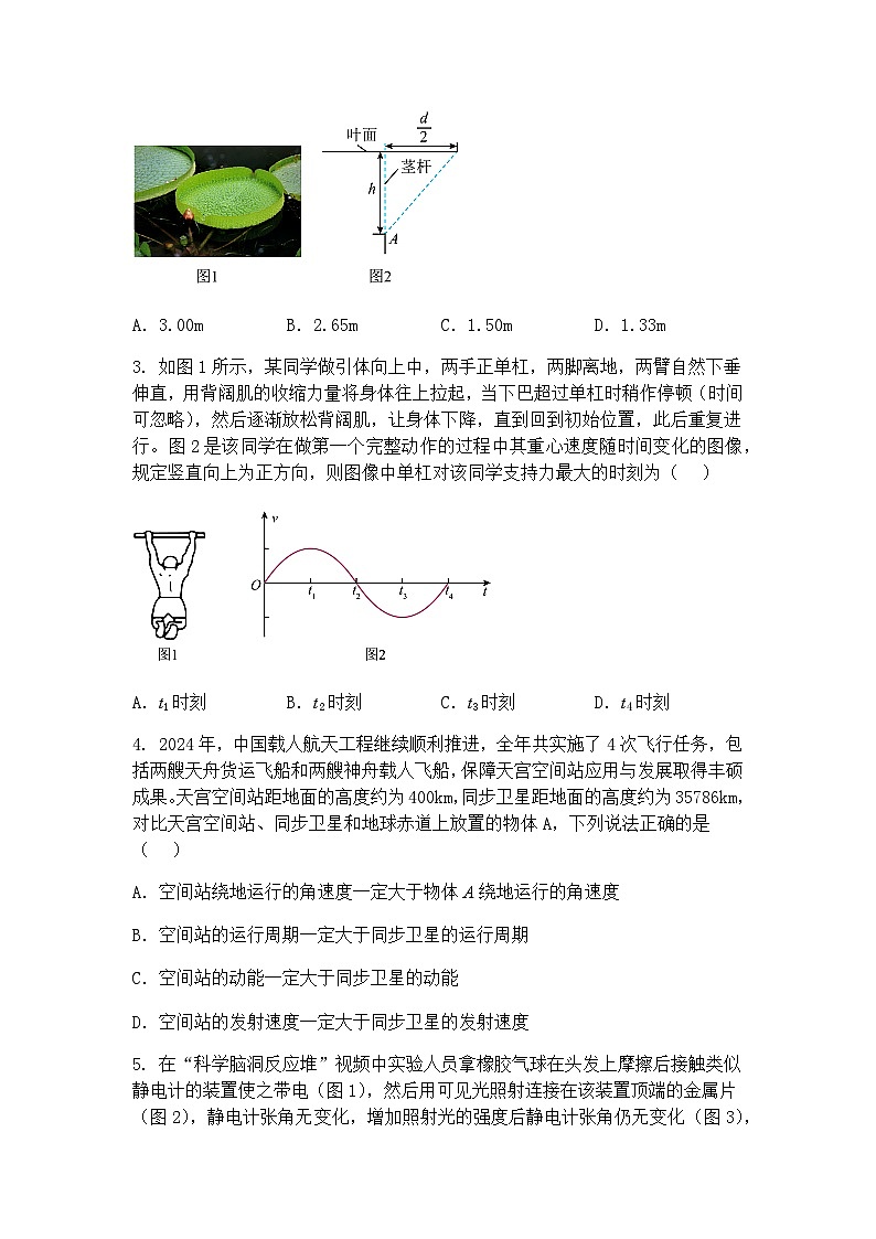 2025届陕西省安康市高三下学期4月大联考模拟预测物理试题（含答案解析）第2页