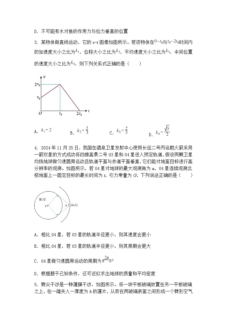 2025年山东省普通高中高三下学期学业水平等级考试预测卷物理试题（含答案解析）第2页
