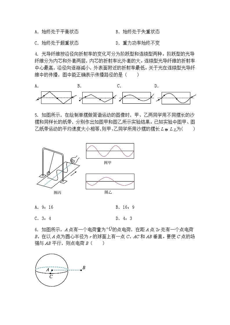 2025届宁夏银川市六盘山高级中学高三下学期二模物理试卷（含答案解析）第2页