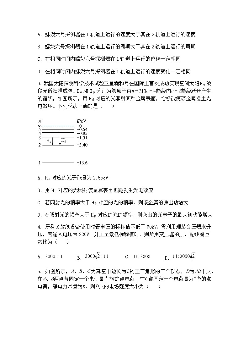 2025届辽宁省辽阳市高三下学期第一次模拟考试物理试卷（含答案解析）第2页
