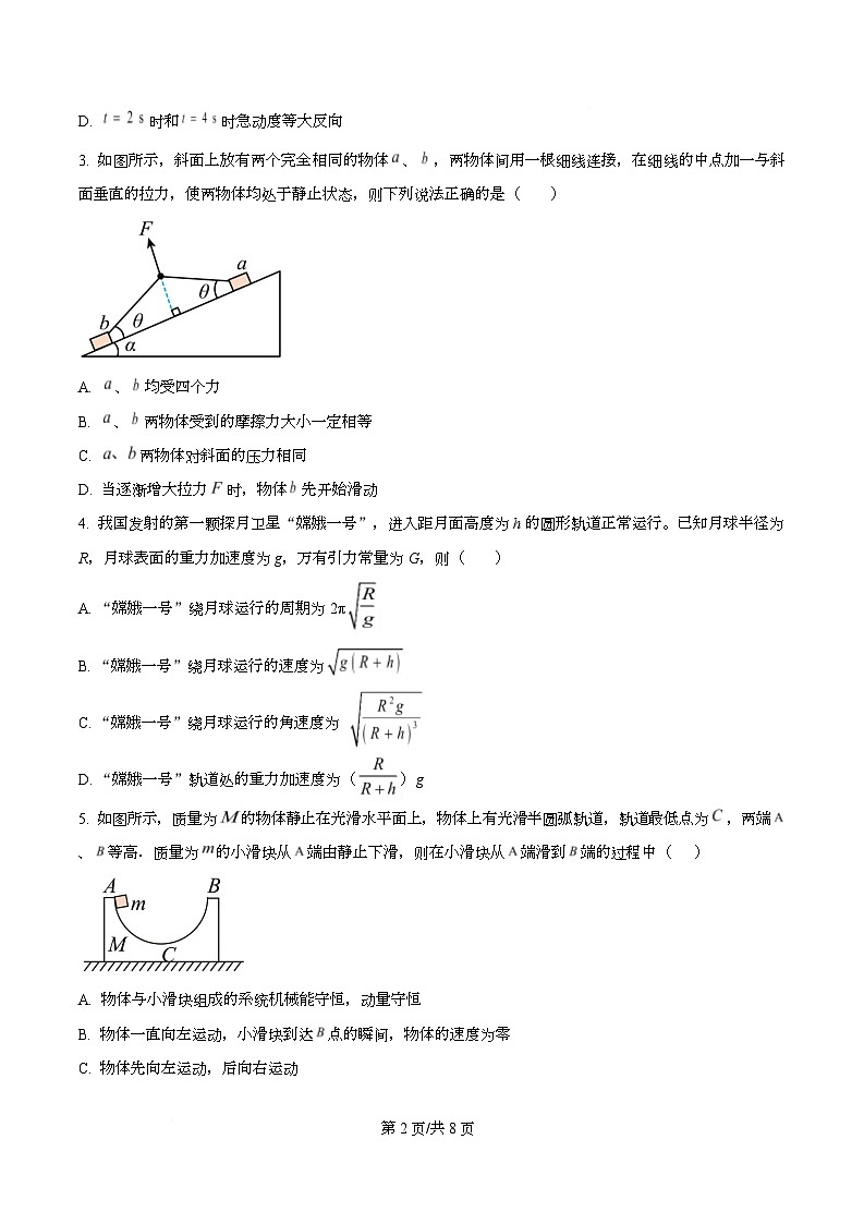 四川省成都列五中学2026届高三上学期8月月考物理试题（原卷版）第2页