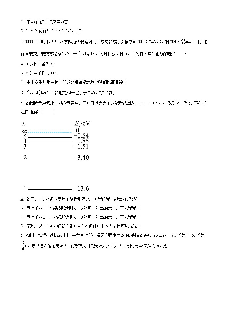 黑龙江省齐齐哈尔市龙西北高中名校联盟2025-2026学年高三上学期9月开学物理试题第2页