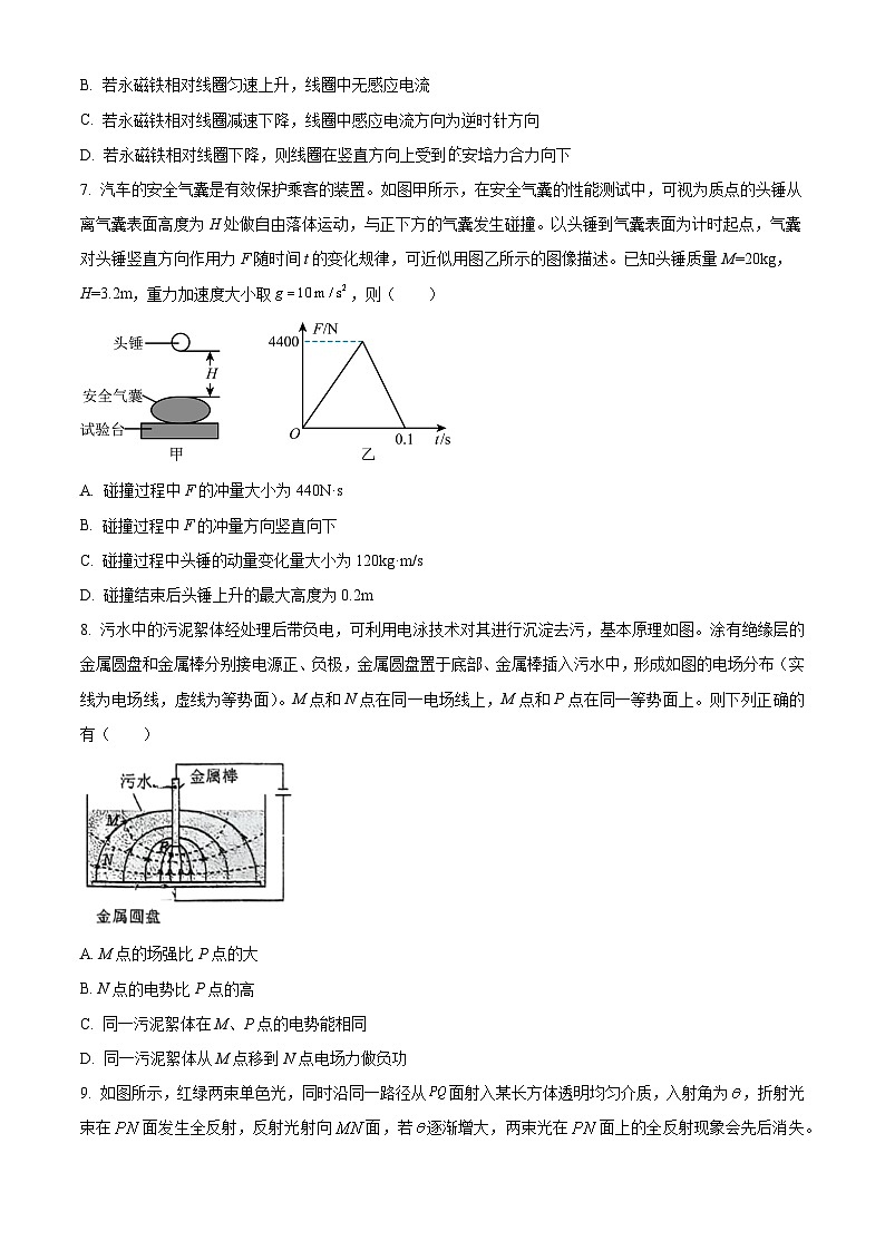广西南宁外国语学校2025-2026学年高三上学期开学考试物理试题第3页