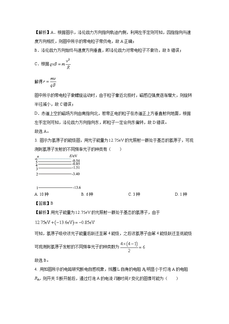 山东省淄博市2024-2025学年高二下学期教学质量检测物理试卷（解析版）第2页
