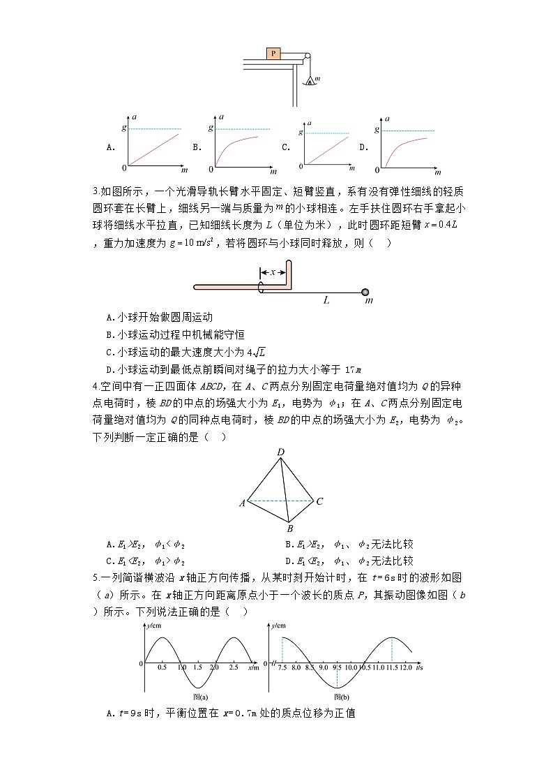 河南省郑州市宇华实验学校（不存在）2024-2025学年高三上学期8月月考物理试题第2页