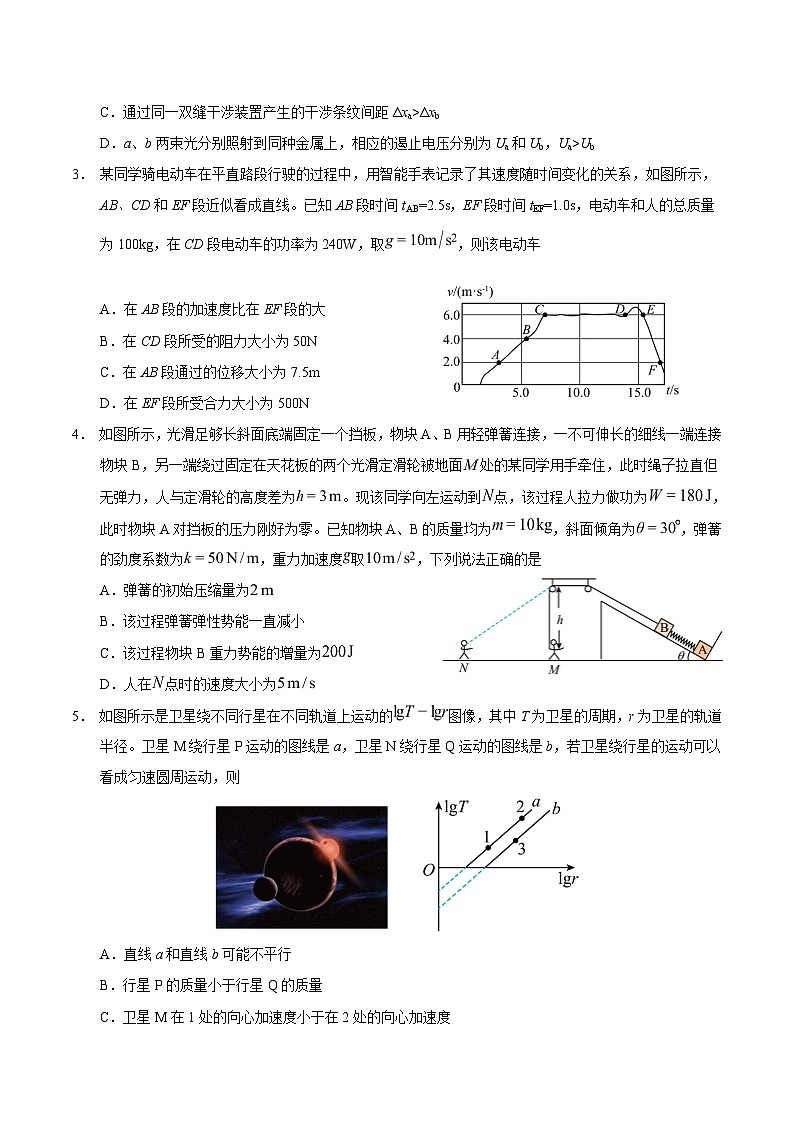 2026玉溪一中高三上学期适应性测试（四）物理含答案第2页