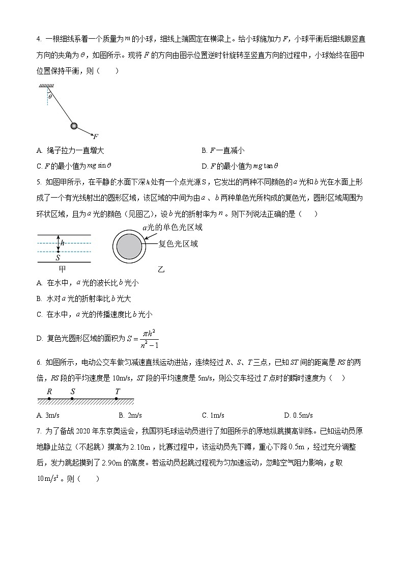 河北省衡水市冀州中学2025-2026学年高三上学期开学物理试题  Word版无答案第2页