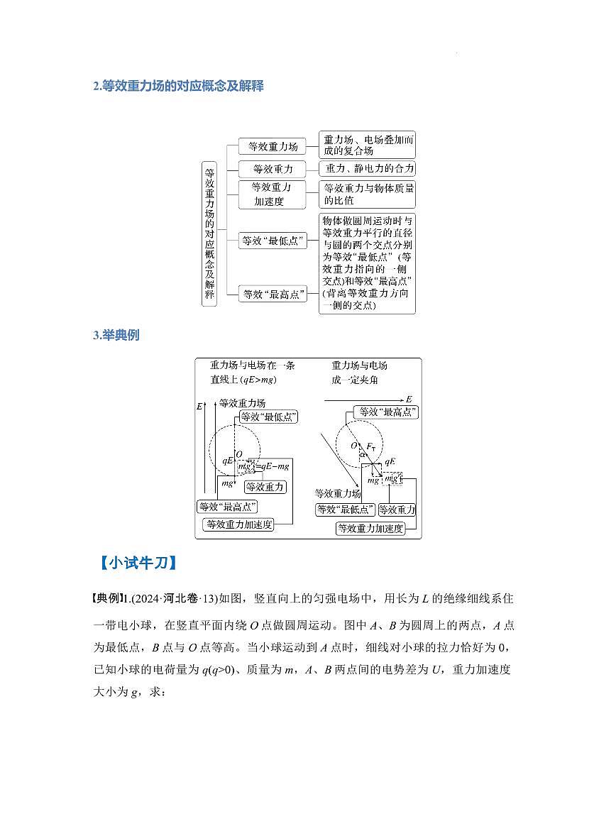专题强化：带电粒子在电场中的力电综合问题（解析版）第2页