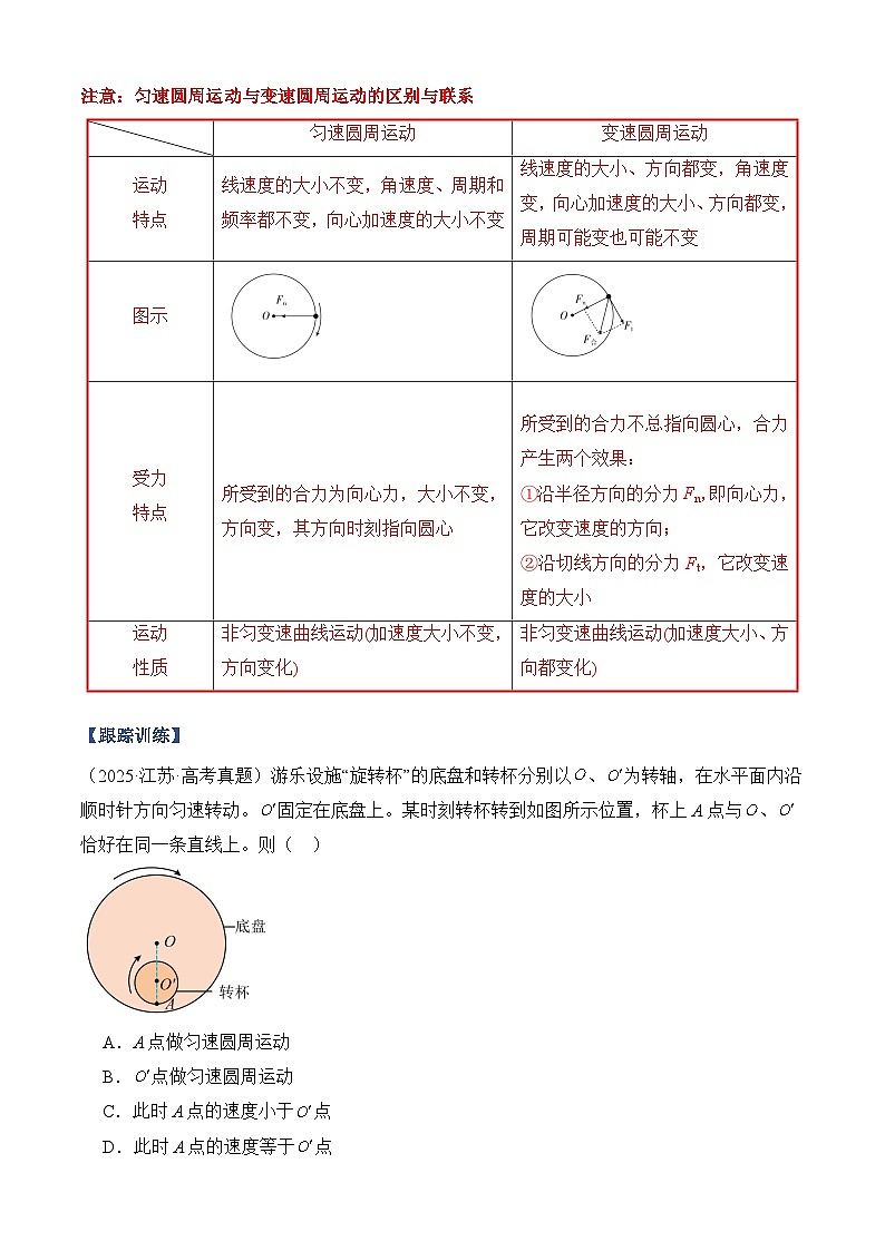 专题05 圆周运动（考点归纳）（全国通用）（解析版）第3页