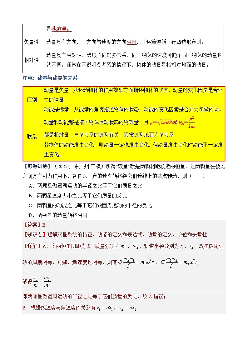 专题08 动量（考点归纳）（全国通用）（解析版）第3页