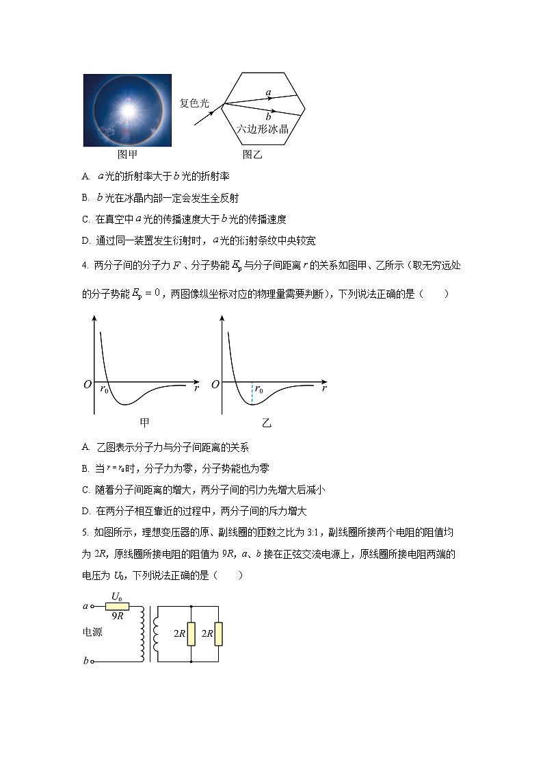 甘肃省天水市2024-2025学年高二下学期期末阶段性检测物理试题（学生版）第2页