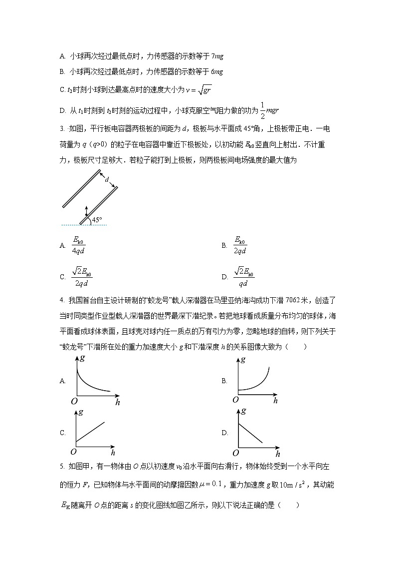 湖南省邵阳市2025-2026学年高二上学期9月拔尖创新班联考物理试卷（学生版）第2页