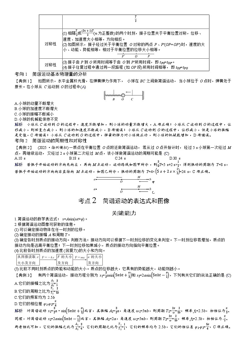 高考物理一轮复习讲义第八章　机械振动与机械波第2页