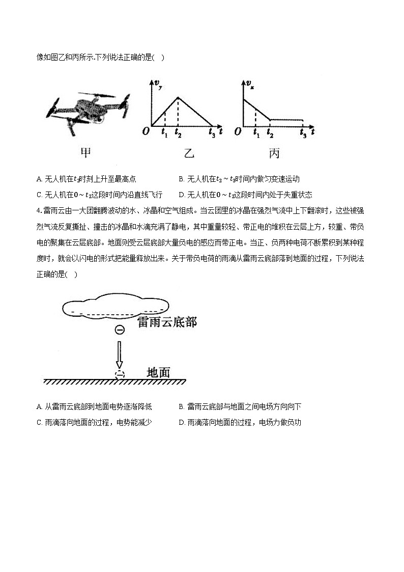 湖北省鄂东南2025-2026学年高三（上）联考物理试卷第2页