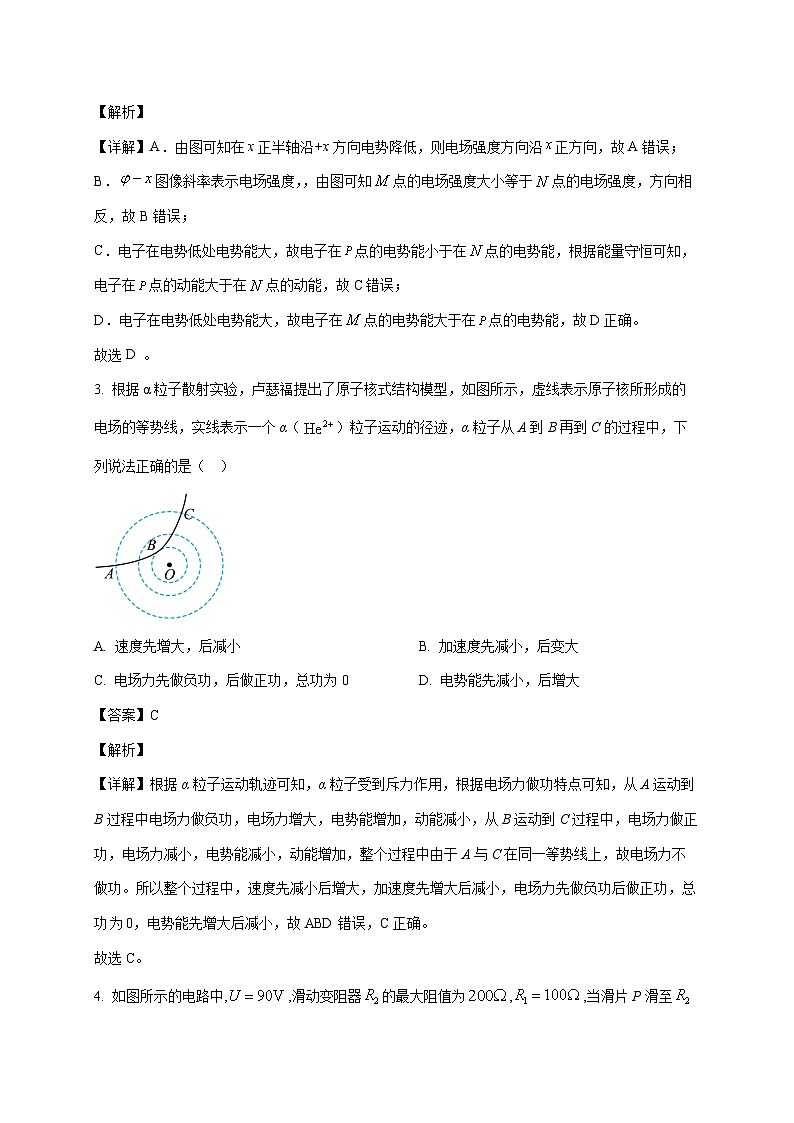 湖南省岳阳市汨罗市第一中学2025~2026学年高二上册（10月）月考物理检测试卷（含解析）第2页