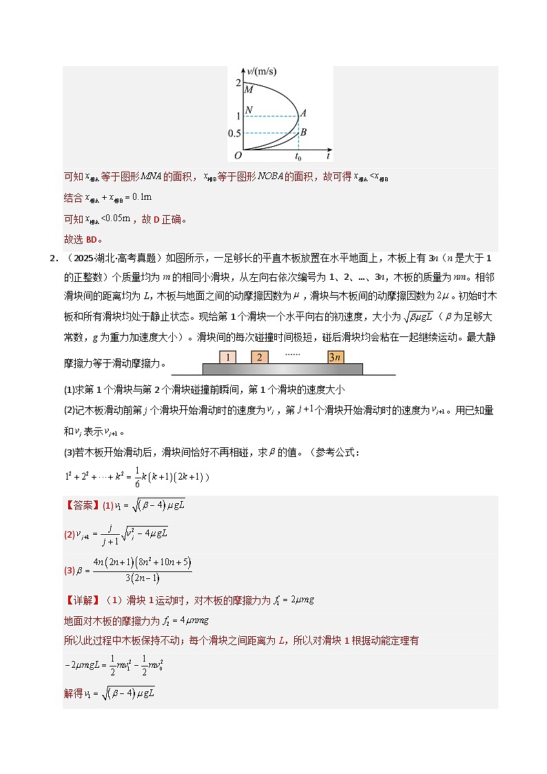 专题12 动量守恒定律及其应用（全国通用）（解析版）第3页
